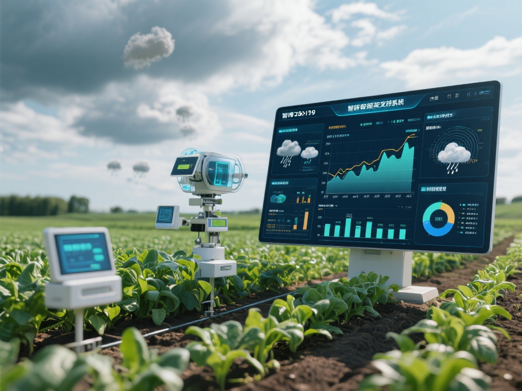 智能农业的重要组成部分是利用大数据和人工智能（AI