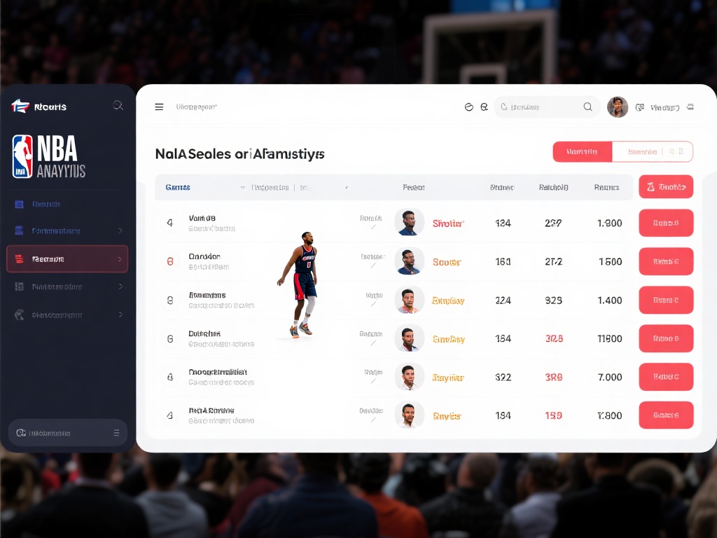 以NBA赛季的分析为例，在排行榜内，你可以发现不仅