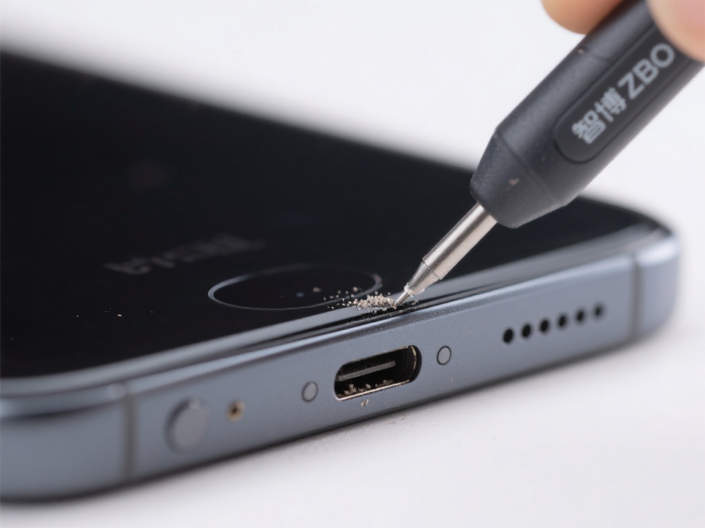 3.&nbsp;机身边角的细节处理
苹果设备的边角、接口处