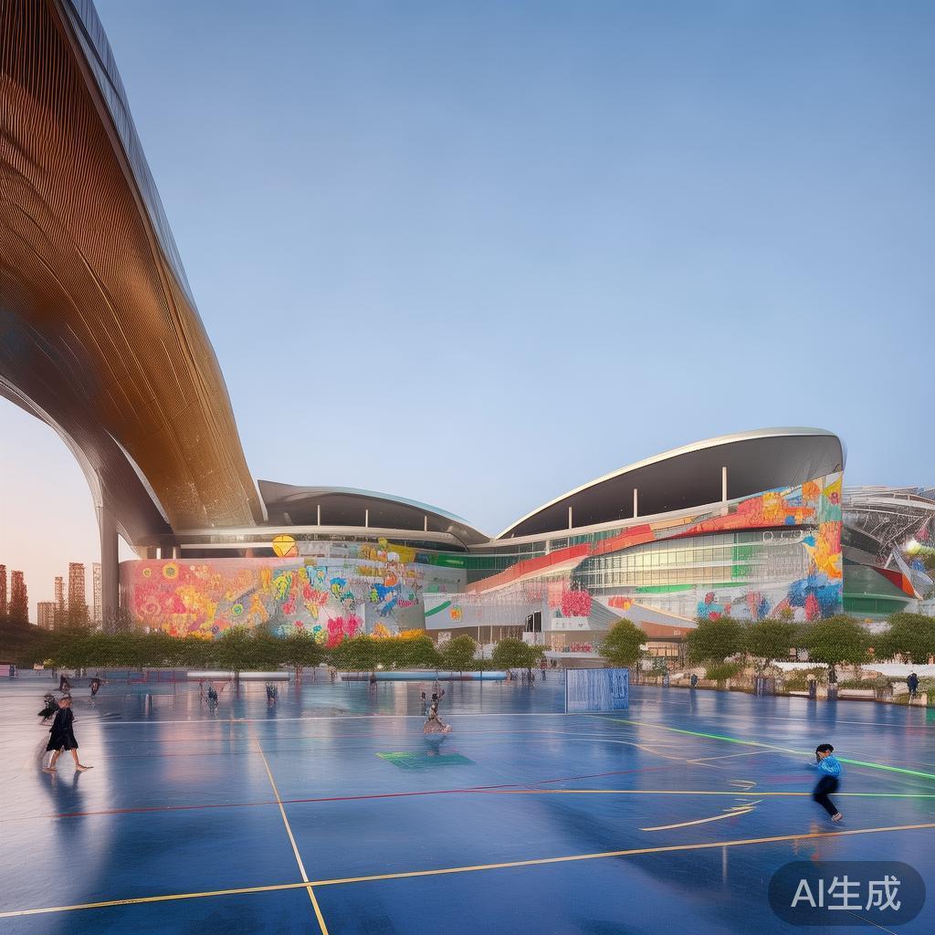 智博胶州南体育馆:引领胶州南部文化与体育发展新纪元 该体育馆不仅是一个体育竞技场所,更是一个文化交流平